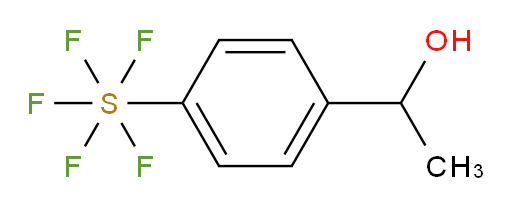 [4-(1-hydroxyethyl)phenyl]sulfur pentafluoride