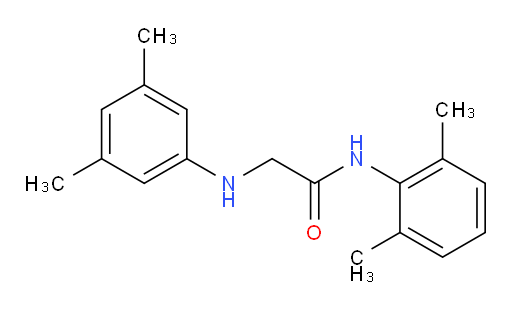 N-(2,6-dimethylphenyl)-2-((3,5-dimethylphenyl)amino)acetamide