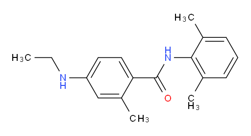 N-(2,6-dimethylphenyl)-4-(ethylamino)-2-methylbenzamide