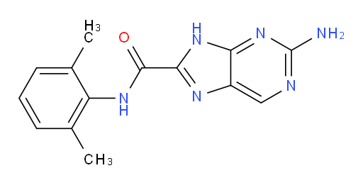 2-amino-N-(2,6-dimethylphenyl)-9H-purine-8-carboxamide