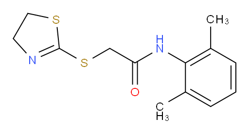 2-((4,5-dihydrothiazol-2-yl)thio)-N-(2,6-dimethylphenyl)acetamide