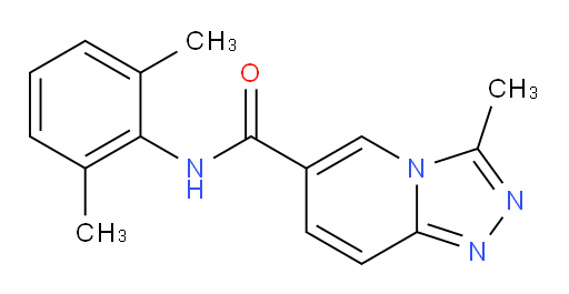 N-(2,6-dimethylphenyl)-3-methyl-[1,2,4]triazolo[4,3-a]pyridine-6-carboxamide