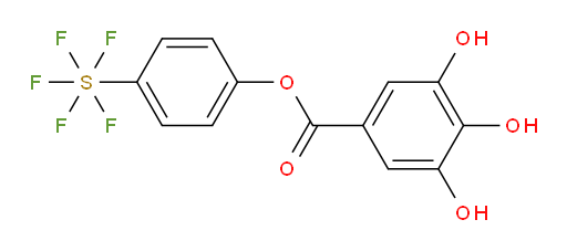 [4-[(3,4,5-trihydroxybenzoyl)oxy]phenyl]sulfur pentafluoride