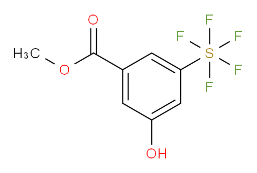 [3-hydroxy-5-(methoxycarbonyl)phenyl]sulfur pentafluoride