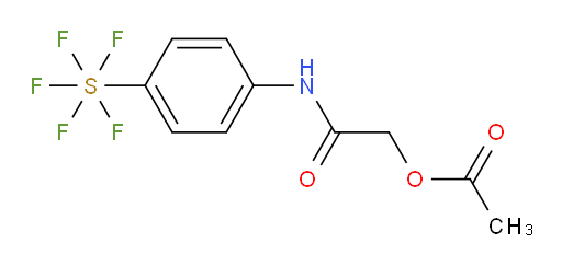 [4-[[2-(Acetyloxy)acetyl]amino]phenyl]sulfur pentafluoride