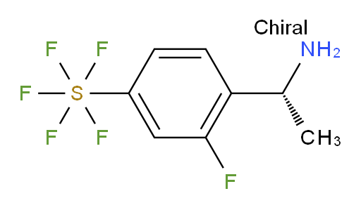 [4-[(1R)-1-Aminoethyl]-3-fluorophenyl]sulfur pentafluoride