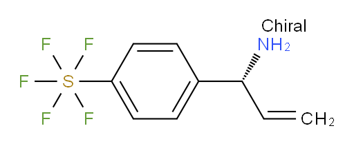 [4-[(1R)-1-Amino-2-propen-1-yl]phenyl]sulfur pentafluoride