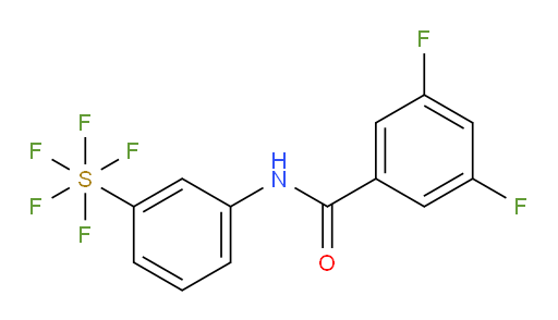 [3-[(3,5-Difluorobenzoyl)amino]phenyl]sulfur pentafluoride