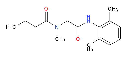 N-(2-((2,6-dimethylphenyl)amino)-2-oxoethyl)-N-methylbutyramide
