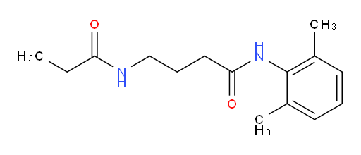 N-(2,6-dimethylphenyl)-4-propionamidobutanamide