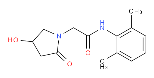 N-(2,6-dimethylphenyl)-2-(4-hydroxy-2-oxopyrrolidin-1-yl)acetamide