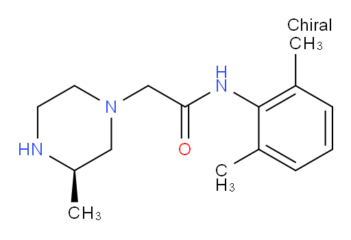 (R)-N-(2,6-dimethylphenyl)-2-(3-methylpiperazin-1-yl)acetamide