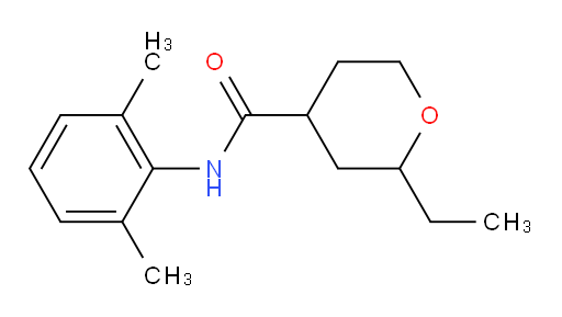 N-(2,6-dimethylphenyl)-2-ethyltetrahydro-2H-pyran-4-carboxamide