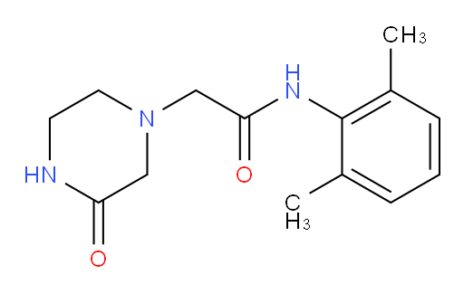 N-(2,6-dimethylphenyl)-2-(3-oxopiperazin-1-yl)acetamide