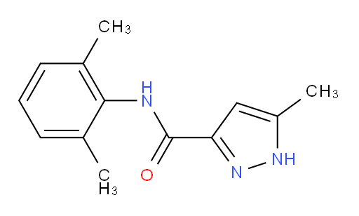 N-(2,6-dimethylphenyl)-5-methyl-1H-pyrazole-3-carboxamide