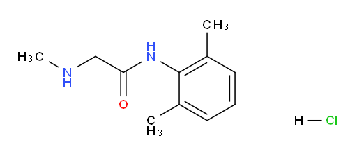 N-(2,6-dimethylphenyl)-2-(methylamino)acetamide hydrochloride