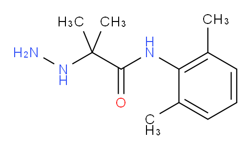 N-(2,6-dimethylphenyl)-2-hydrazinyl-2-methylpropanamide