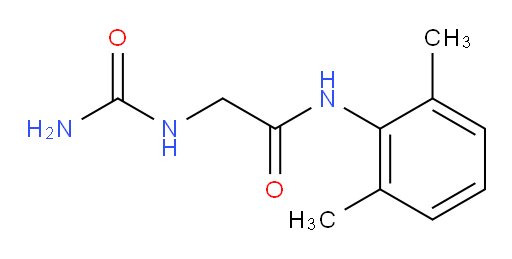 N-(2,6-dimethylphenyl)-2-ureidoacetamide