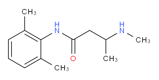 N-(2,6-dimethylphenyl)-3-(methylamino)butanamide