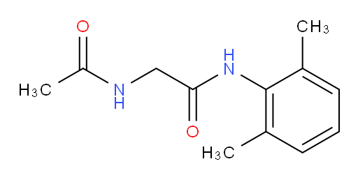 2-acetamido-N-(2,6-dimethylphenyl)acetamide