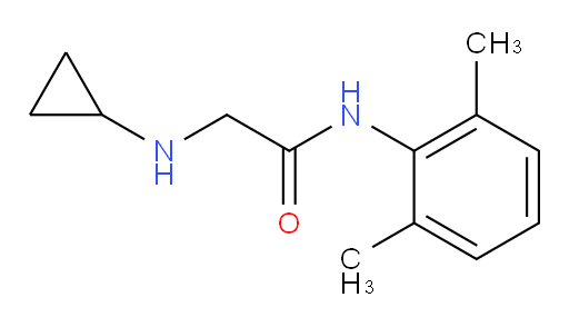 2-(cyclopropylamino)-N-(2,6-dimethylphenyl)acetamide