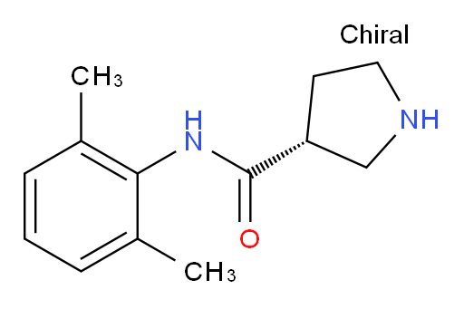 (R)-N-(2,6-dimethylphenyl)pyrrolidine-3-carboxamide