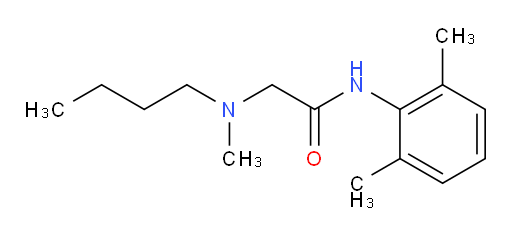 2-(butyl(methyl)amino)-N-(2,6-dimethylphenyl)acetamide