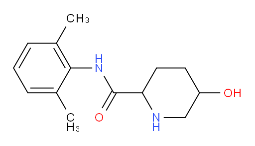 N-(2,6-dimethylphenyl)-5-hydroxypiperidine-2-carboxamide
