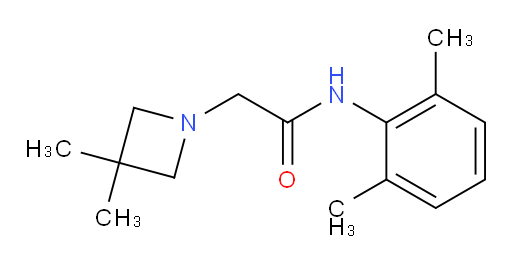 2-(3,3-dimethylazetidin-1-yl)-N-(2,6-dimethylphenyl)acetamide