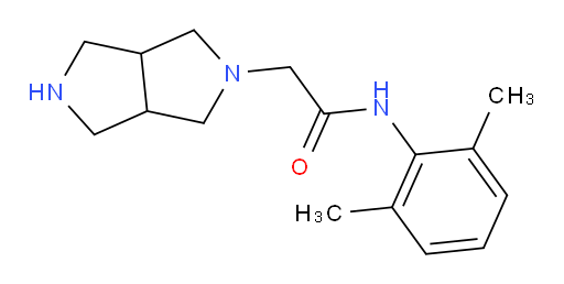 N-(2,6-dimethylphenyl)-2-(hexahydropyrrolo[3,4-c]pyrrol-2(1H)-yl)acetamide