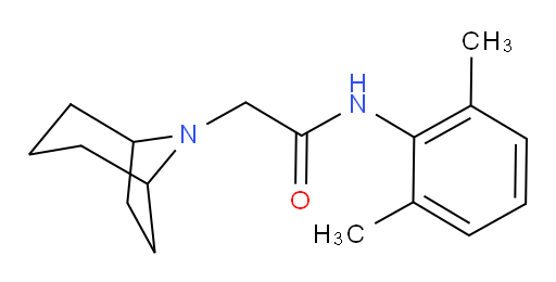 2-(8-azabicyclo[3.2.1]octan-8-yl)-N-(2,6-dimethylphenyl)acetamide