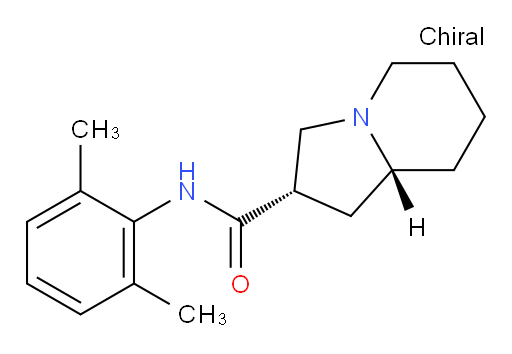 (2S,8aR)-N-(2,6-dimethylphenyl)octahydroindolizine-2-carboxamide