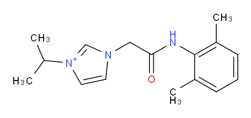 1-(2-((2,6-dimethylphenyl)amino)-2-oxoethyl)-3-isopropyl-1H-imidazol-3-ium
