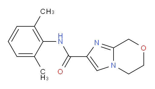 N-(2,6-dimethylphenyl)-6,8-dihydro-5H-imidazo[2,1-c][1,4]oxazine-2-carboxamide