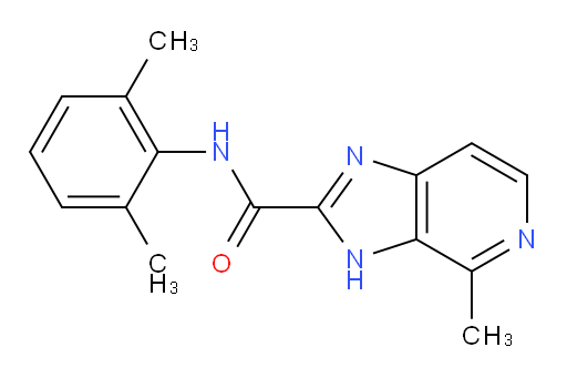 N-(2,6-dimethylphenyl)-4-methyl-3H-imidazo[4,5-c]pyridine-2-carboxamide