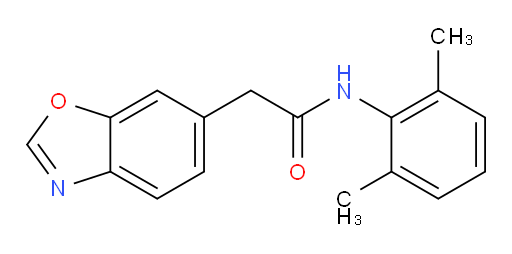 2-(benzo[d]oxazol-6-yl)-N-(2,6-dimethylphenyl)acetamide