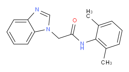 2-(1H-benzo[d]imidazol-1-yl)-N-(2,6-dimethylphenyl)acetamide