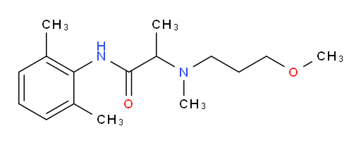 N-(2,6-dimethylphenyl)-2-((3-methoxypropyl)(methyl)amino)propanamide