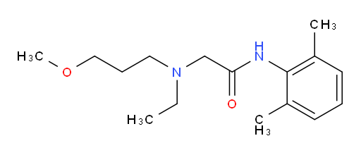 N-(2,6-dimethylphenyl)-2-(ethyl(3-methoxypropyl)amino)acetamide
