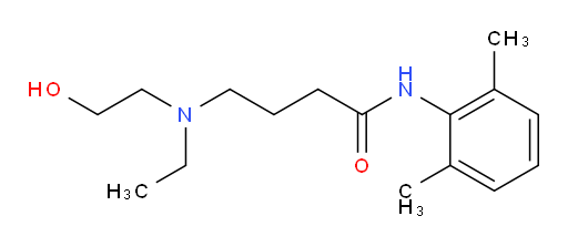 N-(2,6-dimethylphenyl)-4-(ethyl(2-hydroxyethyl)amino)butanamide
