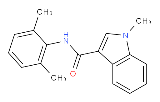 N-(2,6-dimethylphenyl)-1-methyl-1H-indole-3-carboxamide