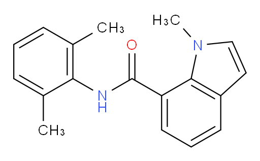 N-(2,6-dimethylphenyl)-1-methyl-1H-indole-7-carboxamide