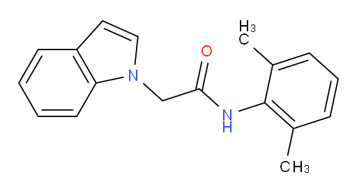 N-(2,6-dimethylphenyl)-2-(1H-indol-1-yl)acetamide