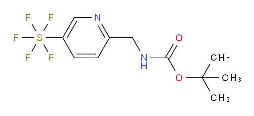 tert-butyl ((5-(pentafluoromercapto)pyridin-2-yl)methyl)carbamate