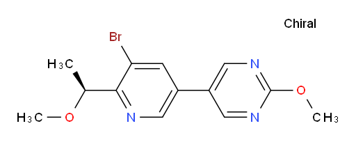 (S)-5-(5-bromo-6-(1-methoxyethyl)pyridin-3-yl)-2-methoxypyrimidine