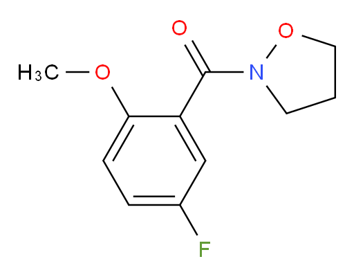 (5-fluoro-2-methoxyphenyl)(isoxazolidin-2-yl)methanone