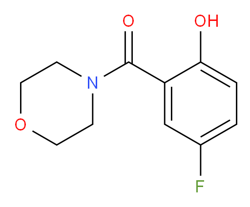 (5-fluoro-2-hydroxyphenyl)(morpholino)methanone
