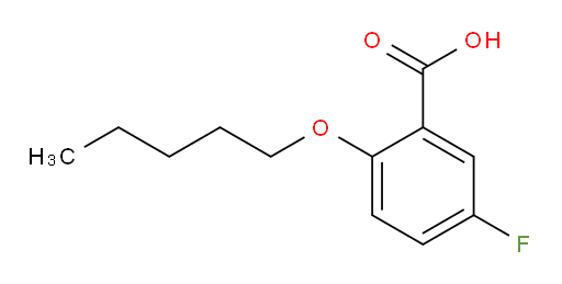 5-fluoro-2-(pentyloxy)benzoic acid