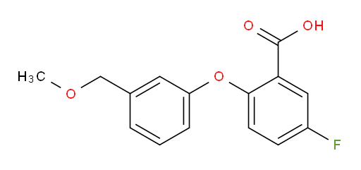 5-fluoro-2-(3-(methoxymethyl)phenoxy)benzoic acid