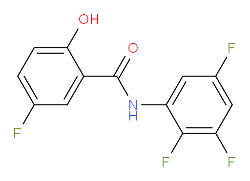 5-fluoro-2-hydroxy-N-(2,3,5-trifluorophenyl)benzamide